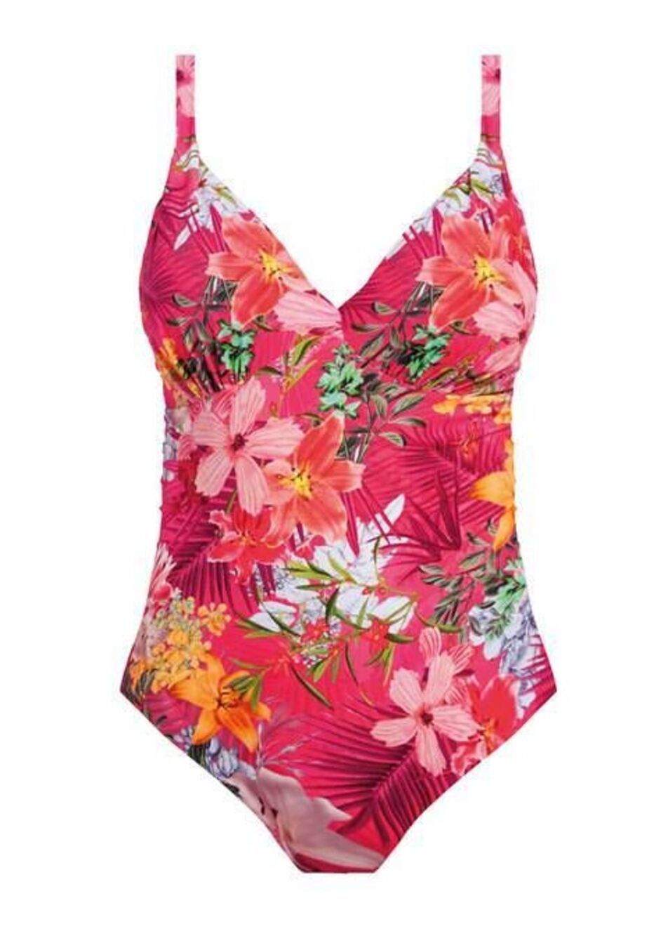 Fantasie Swim Size 32G Anguilla Sunset Deep Plunge Swimsuit FS6588SUT